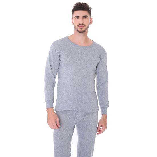 Thermal Underwear for Men Fleece Lined Long Johns Top And Bottom Set Casual Cold Weather Base Layer Set