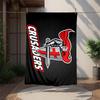 Crusader Flannel Blanket Soft Warm All-Season Throw, Design for Camping, Car Travel, Hiking Sofa, Bed, Office Perfect Gift for Parties