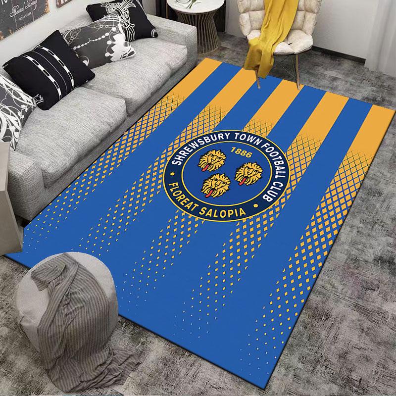 Shrewsbury Town FC Carpet Design suitable as a non-slip mat for the living room or bedroom sofa