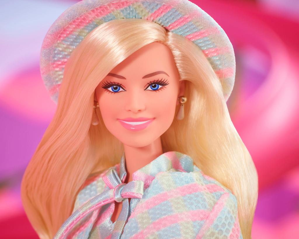 barbie Кино Платье в синюю клетку 6 и HRF26 «Барби» [Кукла для переодевания] [Возраст]