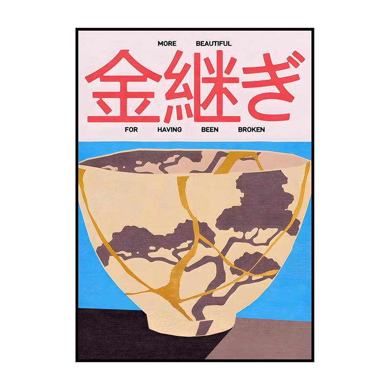 Классический абстрактный постер на стену, японский винтажный карп кои, HD печать на холсте, для дома, гостиной, спальни, декоративные картины