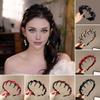 Women Headband Sparkling Rhinestones Decor Anti-slip Teeth Hair Hoop Versatile Headpiece Hair Accessories