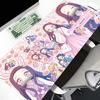 Kawaii Girl Mouse Pad Demon Slayer Kamado Nezuko Large Mousepad Gaming Accessories Nonslip Table Mat Laptop Gamer Anime Deskmat