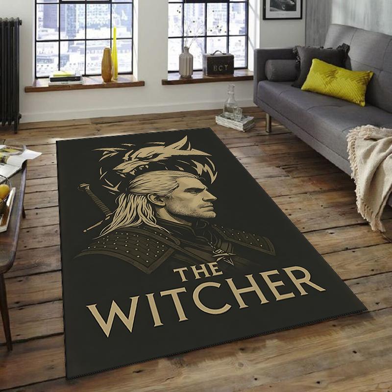 The Witcher Design Area Rug - Non-Slip, Soft & Cozy Floor Mat for Living Room, Bedroom, Office - Indoor/Outdoor Decorative Carpet