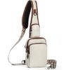 Crossbody Bags for Women Vegan Leather Sling Bag with Zipper Lock RFID Crossbody Purse for Travel