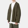 Fear of God Essentials Тяжелый Вафельный Кардиган Мужские Топы Военные Зеленый 192BT246205F