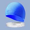 Silicone Water Drop Swimming Cap Adult Enlarged Bubble Swimming Cap Super Elastic Waterproof Ear Protection