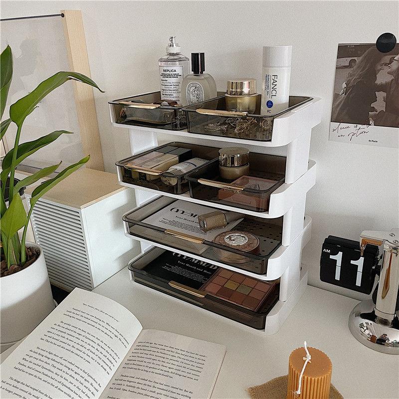 Ящик для хранения косметики, средства по уходу за кожей, туалетный столик, сортировочная маска для лица, ящик для губной помады, полка для ванной комнаты, многослойная