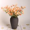 5pcs/set Artificial Chamomile Flowers Wedding DIY Bouquet Home Autumn Decoration Luxury Simulation Fake Daisy Flower Arrangement