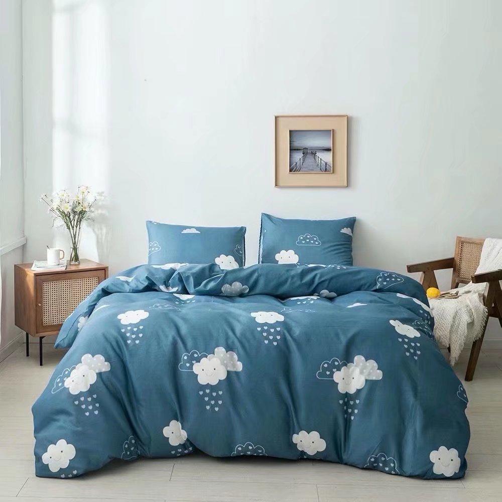 Традиционный набивной полиэстеровый наволочка пододеяльник набор из двух или трех предметов может быть