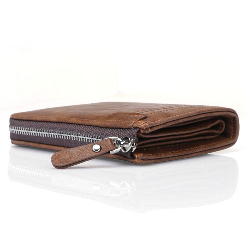 Bag ID Credit Card Holder Business Card Case Money Clips Male Purses Men Wallet Short Coin Purse