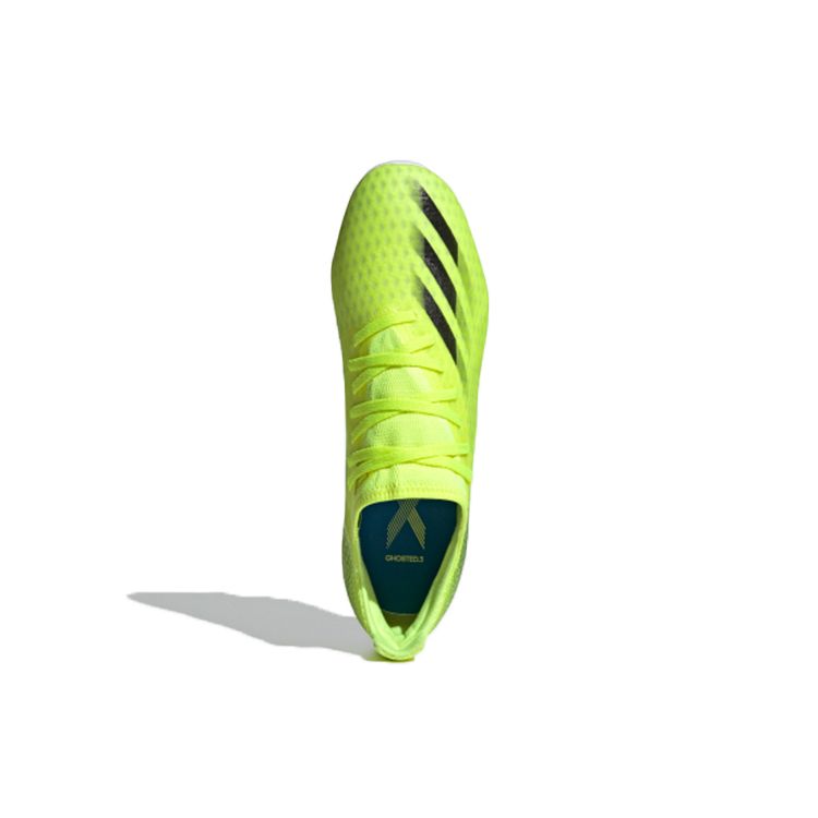 adidas X Ghosted.3 MG Solar Yellow Мужские кроссовки Cloud-White Royal-Blue FW6974