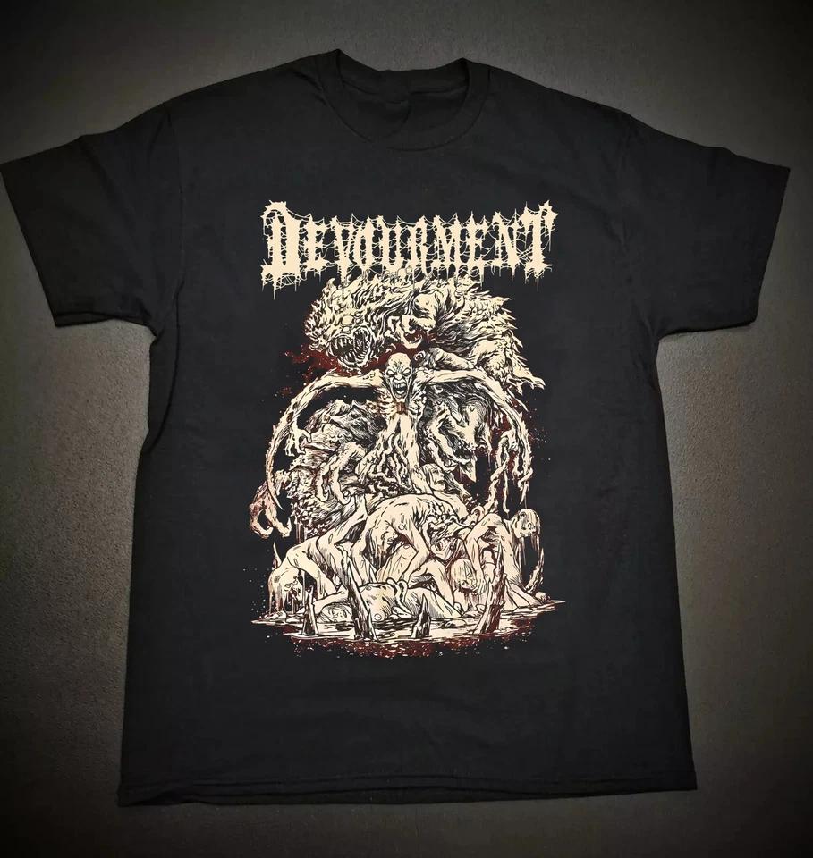Футболка Devourment Band Gore Horror Monster S-5XL 2F1775