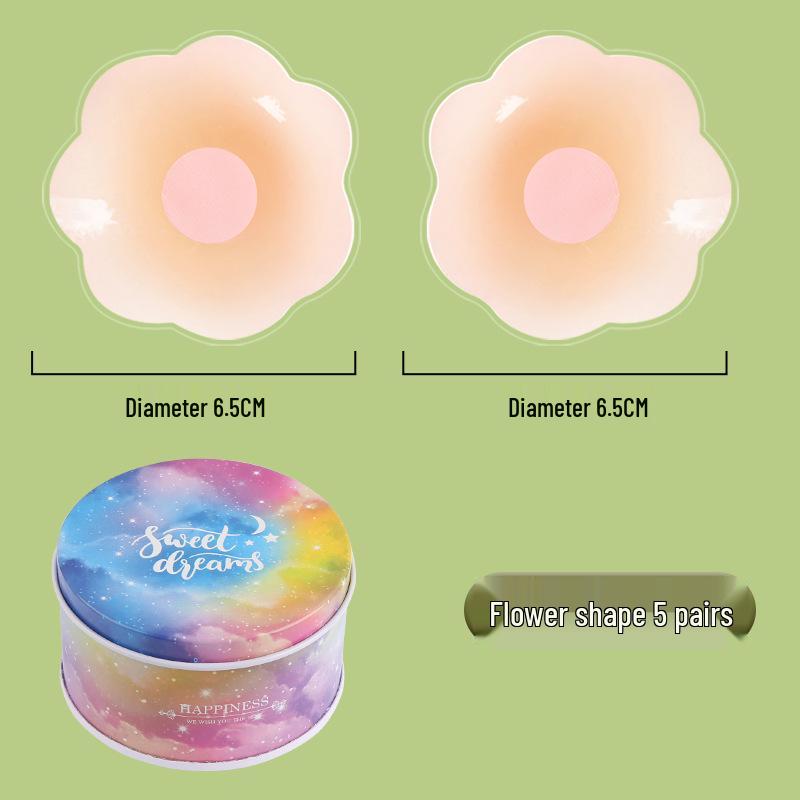 Silicone Nipple Covers: Invisible, Waterproof, Anti-Slip Petals for Small/Large Busts - Prevents Wardrobe Malfunctions