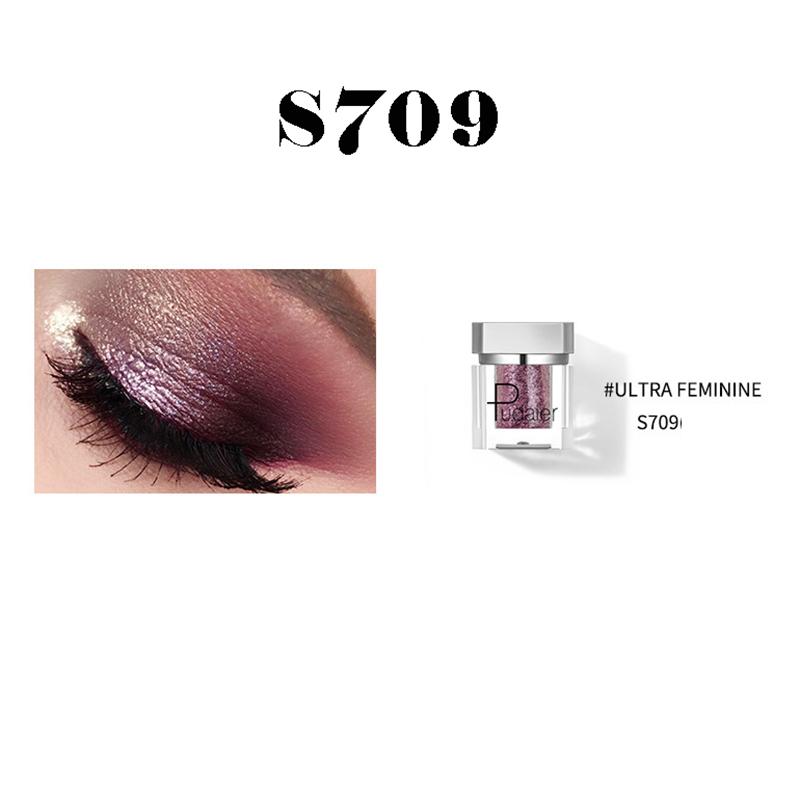 Pudaier Chameleon Diamond Flash Monochrome Eyeshadow Mermaid Ji Polarized Sequins Mashed Potatoes Brighten