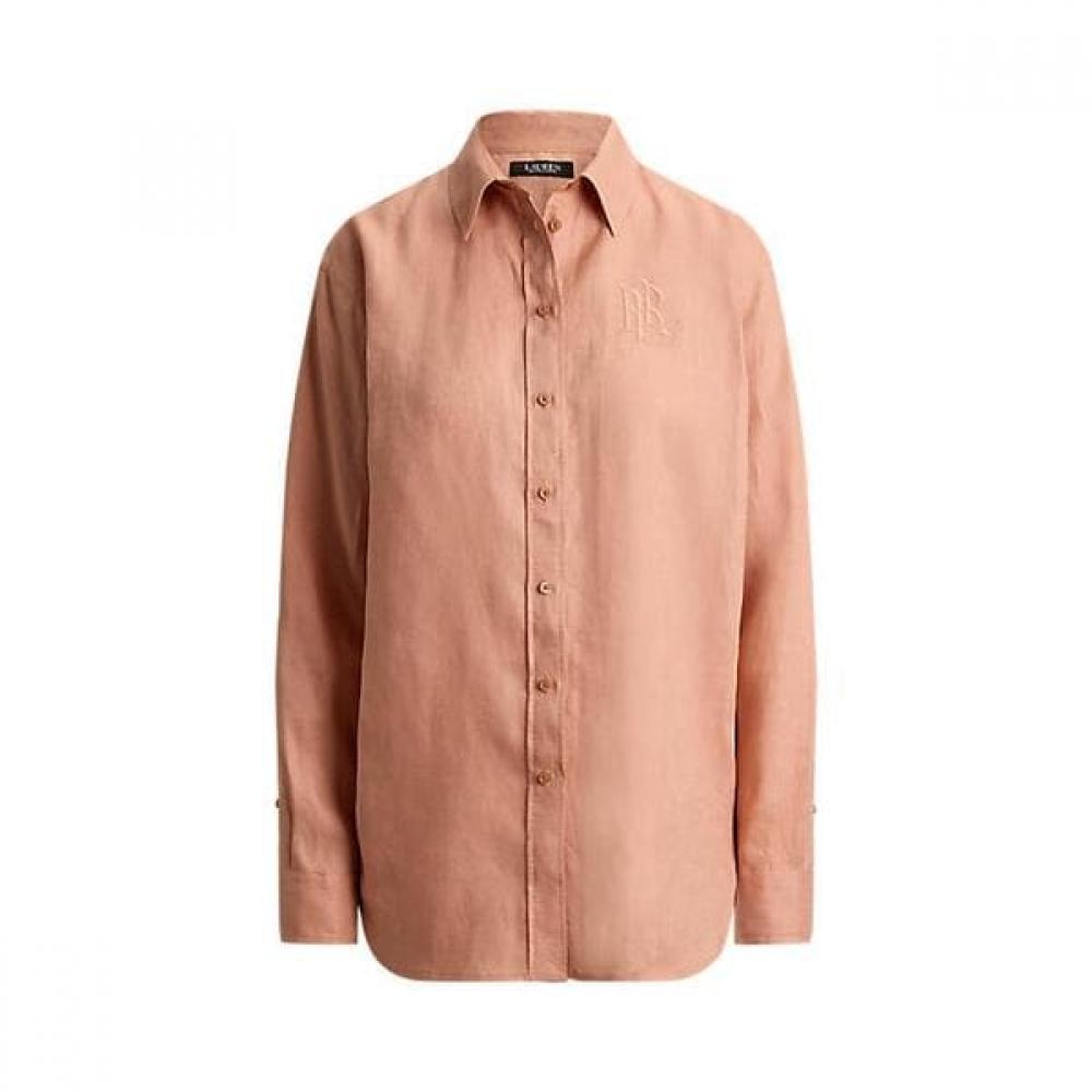 Lauren Ralph Lauren Relaxed Fit Linen Shirt Wmlrshts6820572650