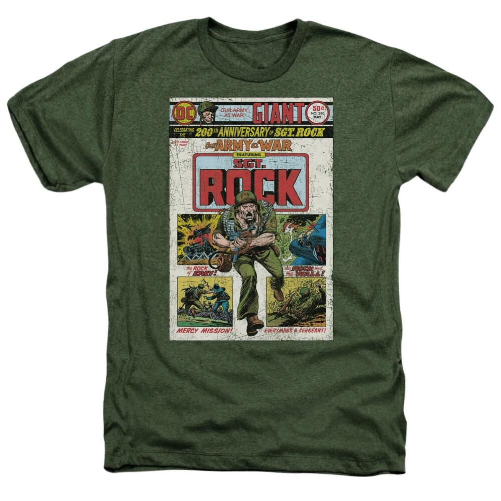 Sgt. Rock "Sgt. Rock Cover" Heather T-Shirt
