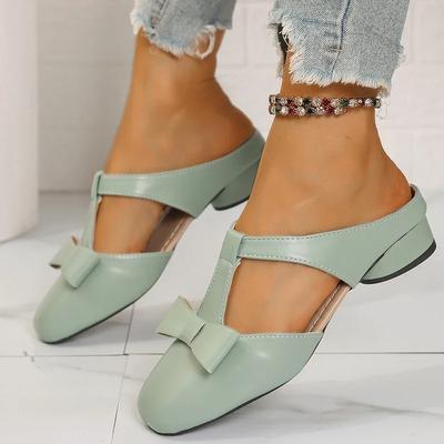 Модные сандалии на плоской подошве светло-голубого цвета с декором в виде бабочки, женские, с мягкой подошвой, нескользящие, с закрытым носком, женские тапочки большого размера, летние, на платформе, пляжная обувь