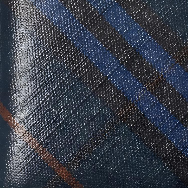 Burberry Кожаный складной кошелек с тиснением под крокодила, темно-зеленый, синий, коричневый, тонкий, для купюр, для повседневного использования, деловой 81123481