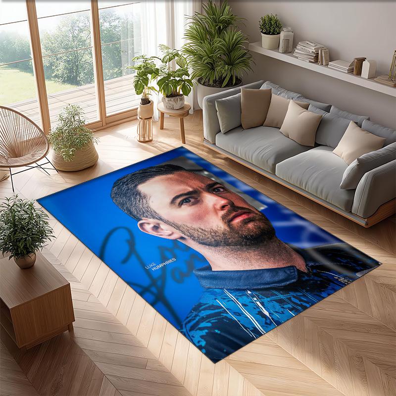 Luke Humphries Crystal Velvet Carpet Soft Anti?Slip Floor Mat Comfortable Home Living Room Bedroom Decor Rug