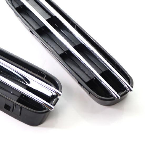 Превосходная замена решетки сброса воздушного потока бокового крыла прочная черная