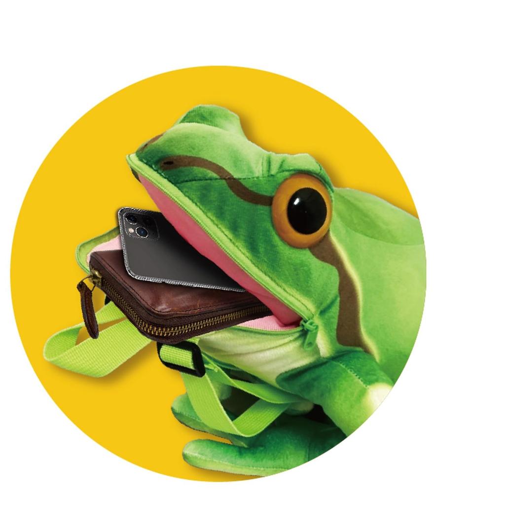 Рюкзак-лягушка Frog Приблизительные размеры H28 x W40 x D16 см 858471 [Парус] Размер