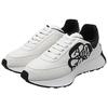Alexander Mcqueen Кроссовки Sprint Runner на шнуровке 'Белый Черный' Женские 691039WIC959061