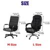Solid Color Office Chair Cover Elastic Printed Rotating Armrest Lifting Computer Seat Covers Anti-dirty Decor Chair Protectors