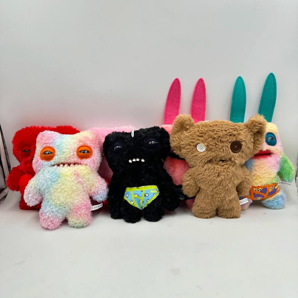 Плюшевый попугайчик Fuggler, издание Fuggler Edition и издание Laboratory Misfits, британский бренд, смешная уродливая игрушка-монстр