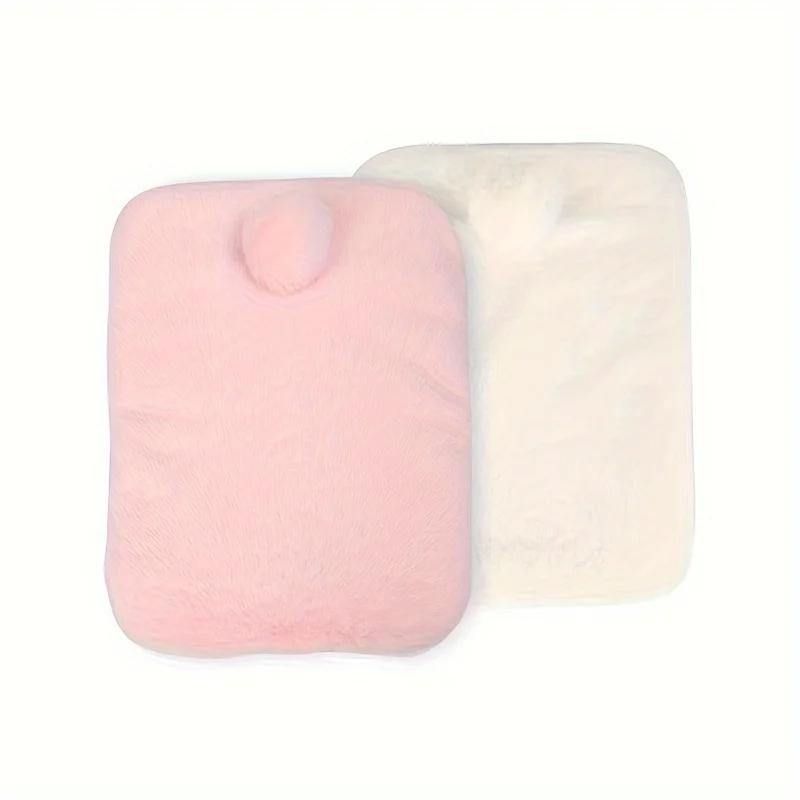 Подстилка для кролика - прямоугольный спальный коврик из искусственного меха с хлопковым наполнителем, теплые зимние принадлежности для домашних животных для кроликов, шиншилл, хомяков