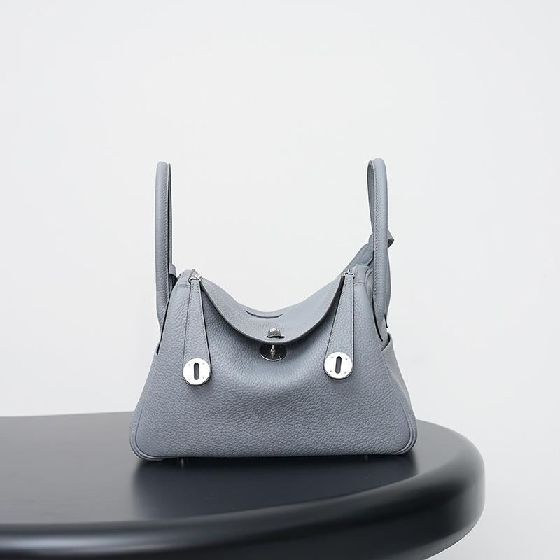 Высококачественная полуручная сумка-саквояж из вощеной нити и коровьей кожи лицевой выделки для женщин, одноплечевая ручная медицинская сумка