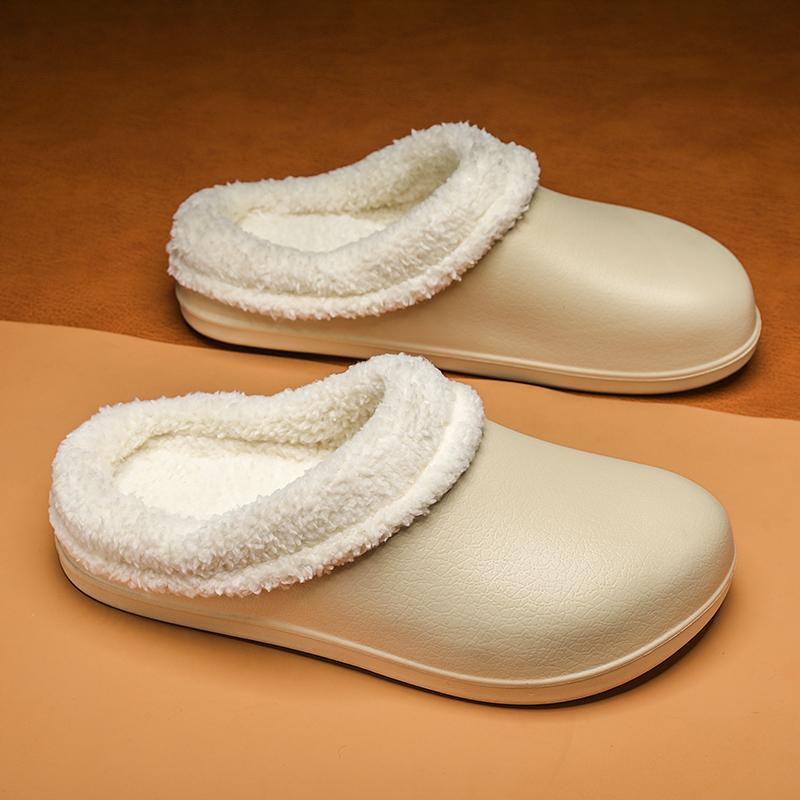Хлопковые тапочки для пар, зимние теплые плюшевые тапочки с плюшевой подкладкой, удобные тапочки с подкладкой, аксессуары, черные босые ноги