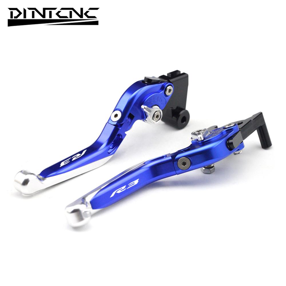 Motorcycle Clutch Front Brake Tie Rod For YAMAHA YZFR3 YZFR25 2014-2022 Folding Telescopic Adjustment Lever YZF R3 R25 2021