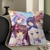 Anime Nekopara Pillow Gift Home Office Decoration Bedroom Sofa Car Cushion Cover Case 45X45