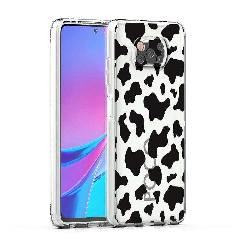 Cute Cow Print Fundas Phone Case For Xiaomi Mi 12T 10 12 Lite 11 Ultra 11X 11T Pro 11i Poco X4 X3 NFC F3 F4 M3 M4 Clear Cover