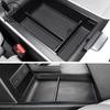 For Xpeng G6 2024 2025 Car Center Console Tray Armrest Storage Box Organizer Interior Accessories Stowing Tidying Black