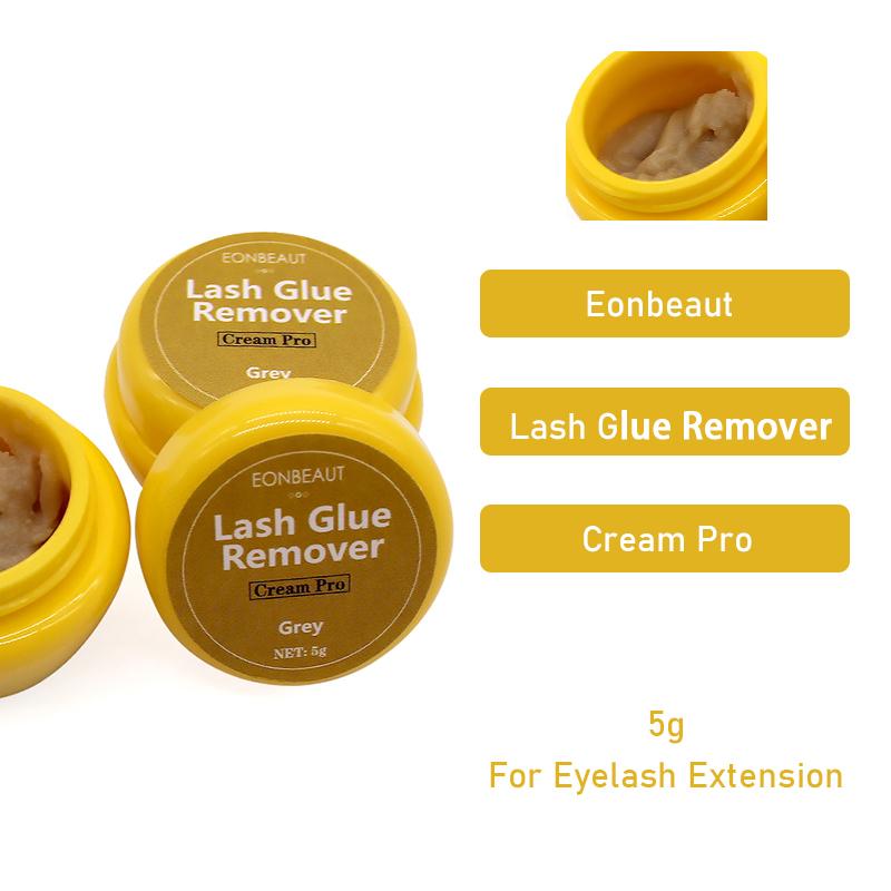 eonbeaut Pink Remover Strawberry Cream Pro Eyelash Extensions 5g Supplies Makeup Tools