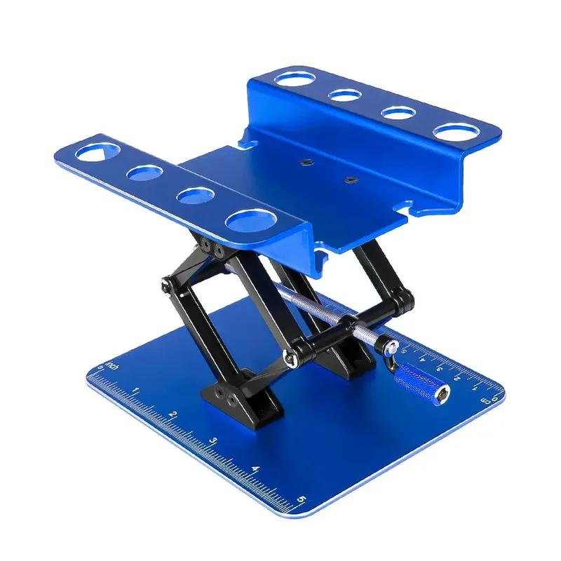 Remote Control Car Workbench for RC Scale Models 18 110 112 114 116 118 124 Adjustable Height with Measuring Scale