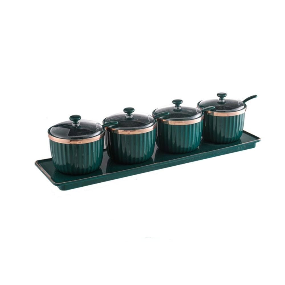 Herbs Organizer Pepper Sugar Container Seasoning Can Condiment Bottles Seasoning Storage Box