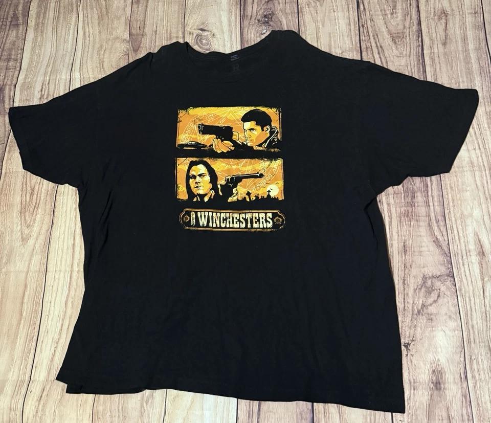 RIPT Apparel Supernatural Sam And Dean Winchester Graphic T Shirt Size 3XL XXXL