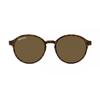 Full Rim Round Matte Tortoise Smartbuy CollectiOn Verge Clip On Only Polarized Clip Trc 190a 2 fashiOn Unisex Sunglasses