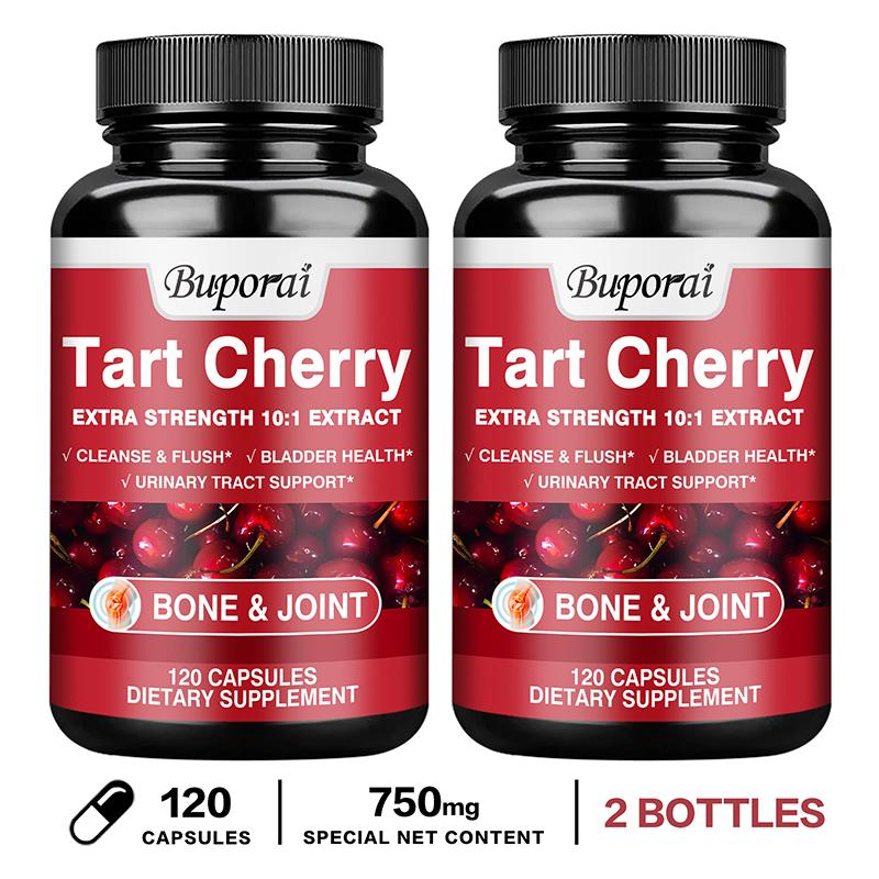 Buporai - Sour Cherry Capsules - Bladder and Urinary Tract Health