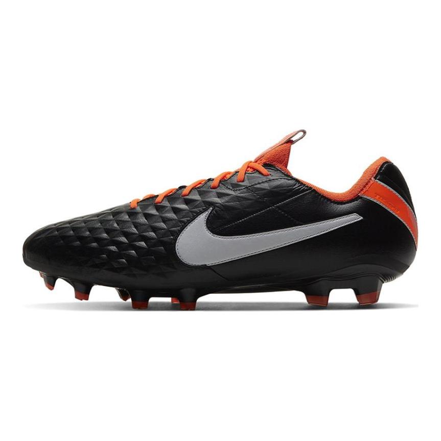 Nike Tiempo Legend 8 Elite Fg Черный Ярко-оранжевый CI7587-018