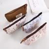 Stationery Lovely for Girl Fabric Makeup Bag Student Pencil Bag Pen Bags Pencil Case Zipper Pouch