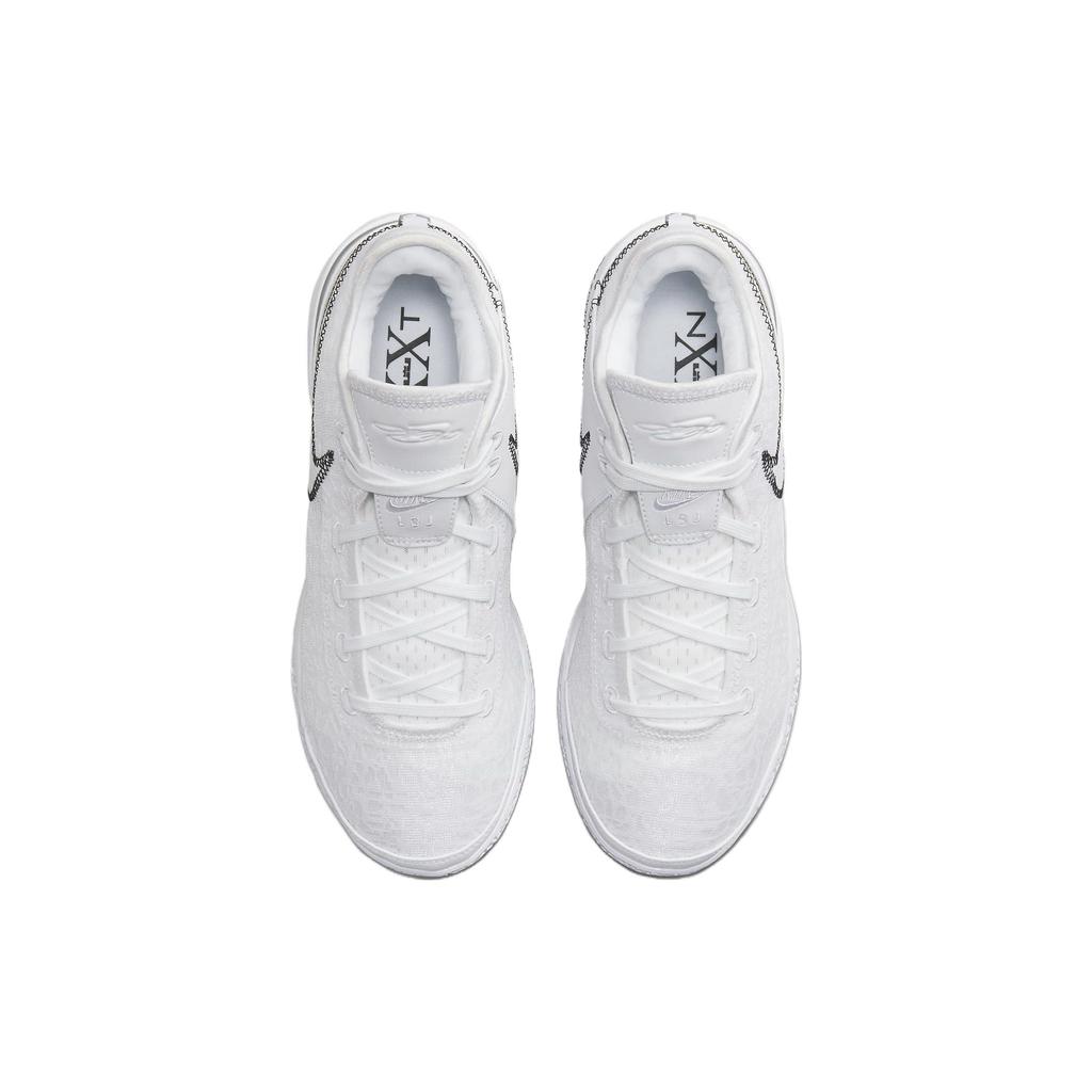 Nike Увеличить LeBron NXXT Gen EP Белые мужские кроссовки Черный металлик-Серебристый DR8788-101
