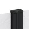 Retractable Side Awning White 120 x 1200 cm