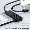 SATA To USB 3.0 Adapter Type C To SATA Cable 5Gbps High Speed Data Transmission SATA Adapter For 2.5 Inch HDD SSD Hard Drive