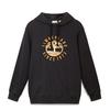 Outdoor Casual Fleece Sweatshirt Men Sweatshirt Black A696K001