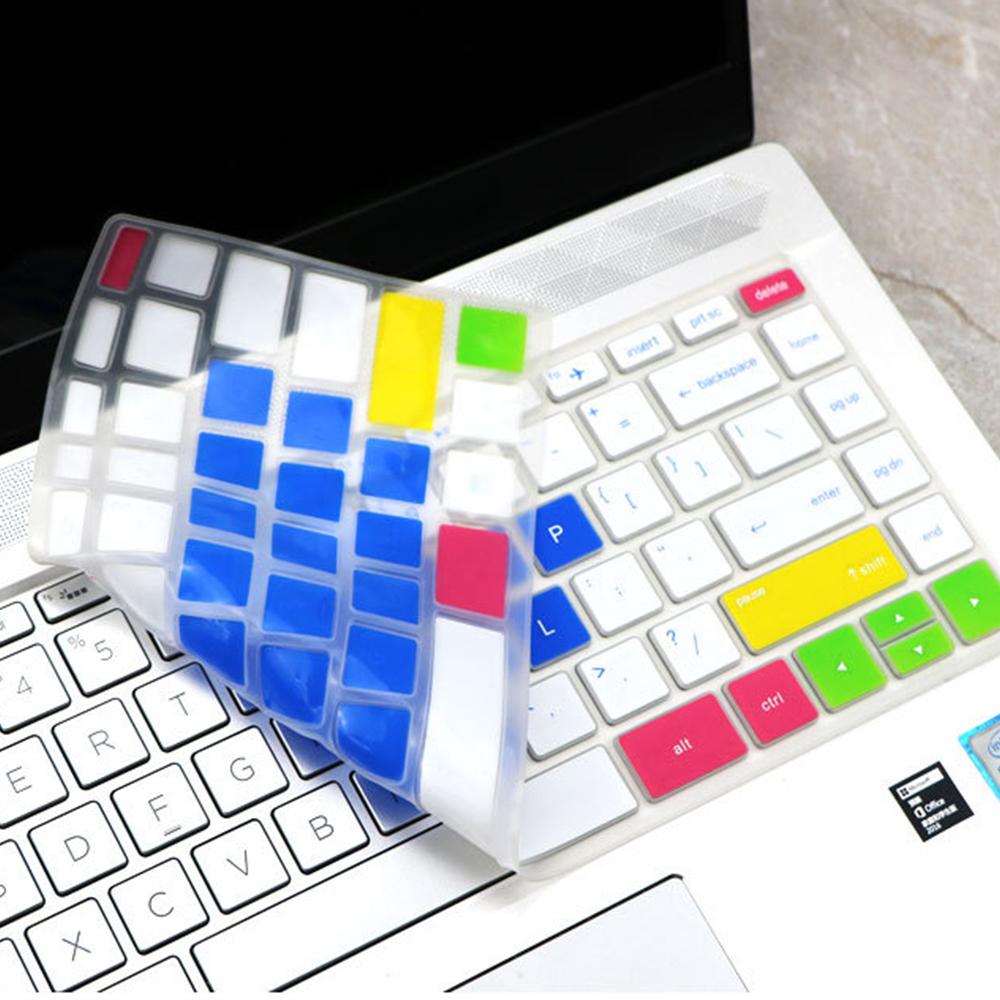 14 Inches HP Keyboard Cover Protector Keyboard Stickers Multicolor Soft Silicone Waterproof Protective Film For Computer