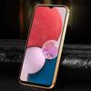 Case for Samsung Galaxy A13 4G, Cowhide Leather, blue